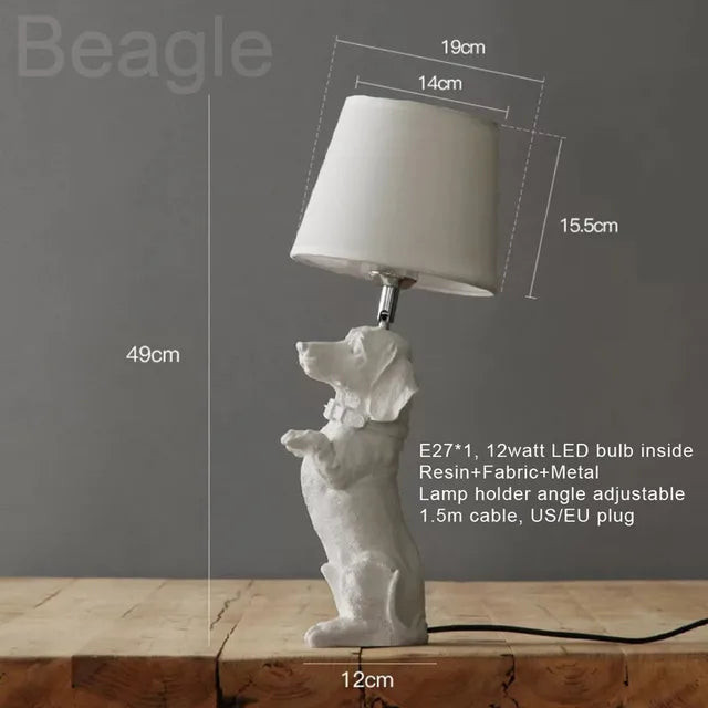 Playful Elegance - Art Deco Table Lamp for Atmospheric Lighting