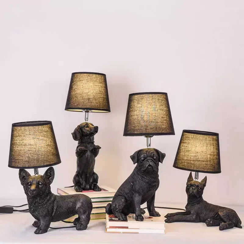 Playful Elegance - Art Deco Table Lamp for Atmospheric Lighting