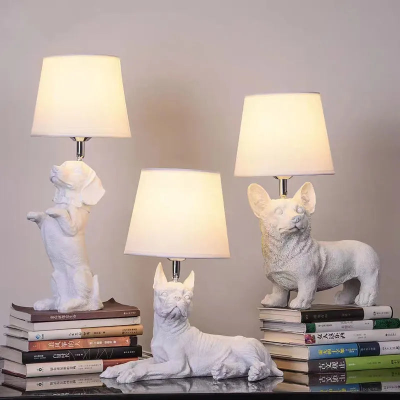 Playful Elegance - Art Deco Table Lamp for Atmospheric Lighting
