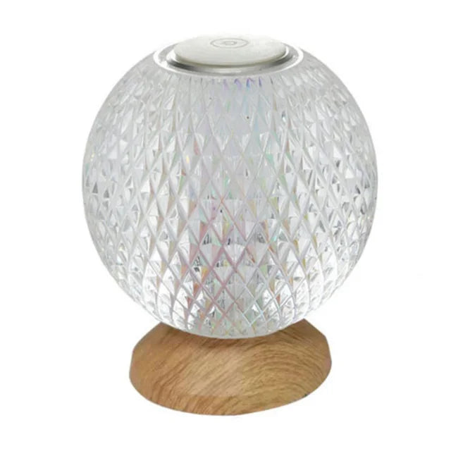 Chic Crystal Table Lamp – Cordless Luxury Lighting