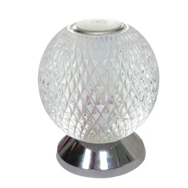 Chic Crystal Table Lamp – Cordless Luxury Lighting