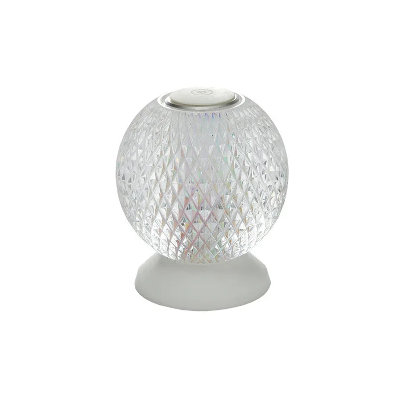 Chic Crystal Table Lamp – Cordless Luxury Lighting