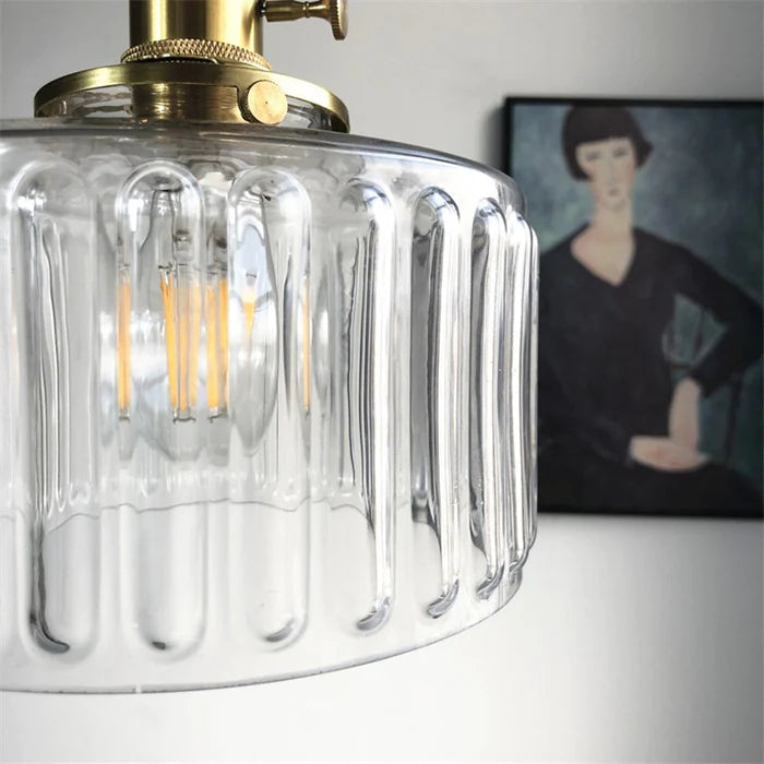 CrystalGlare - Vintage Crystal Hanging Lamp