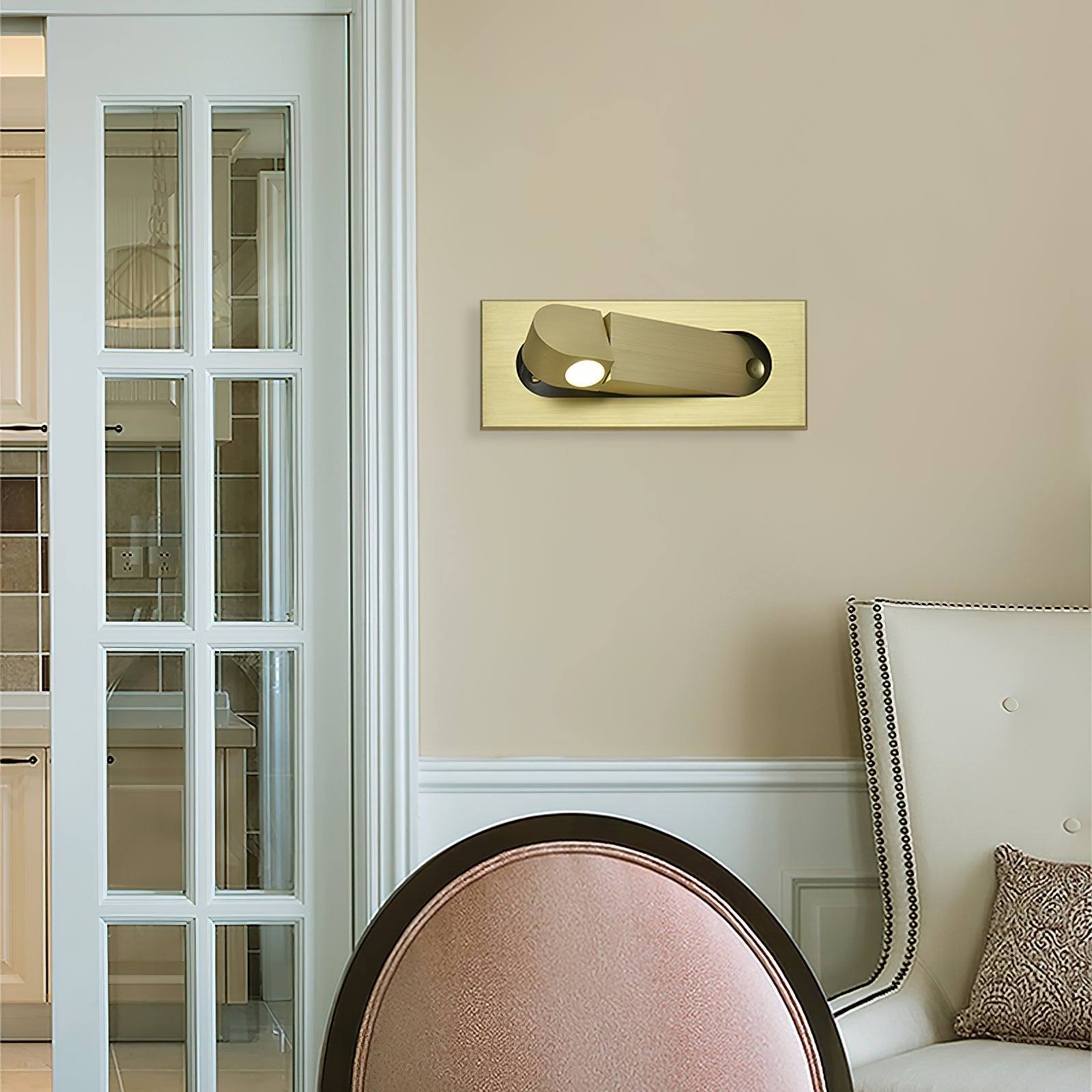 FlexiGlow - Adjustable LED Bedside Lamp for Your Reading Moments