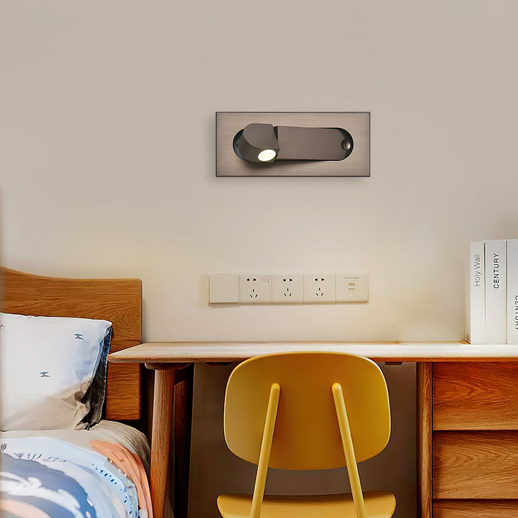 FlexiGlow - Adjustable LED Bedside Lamp for Your Reading Moments