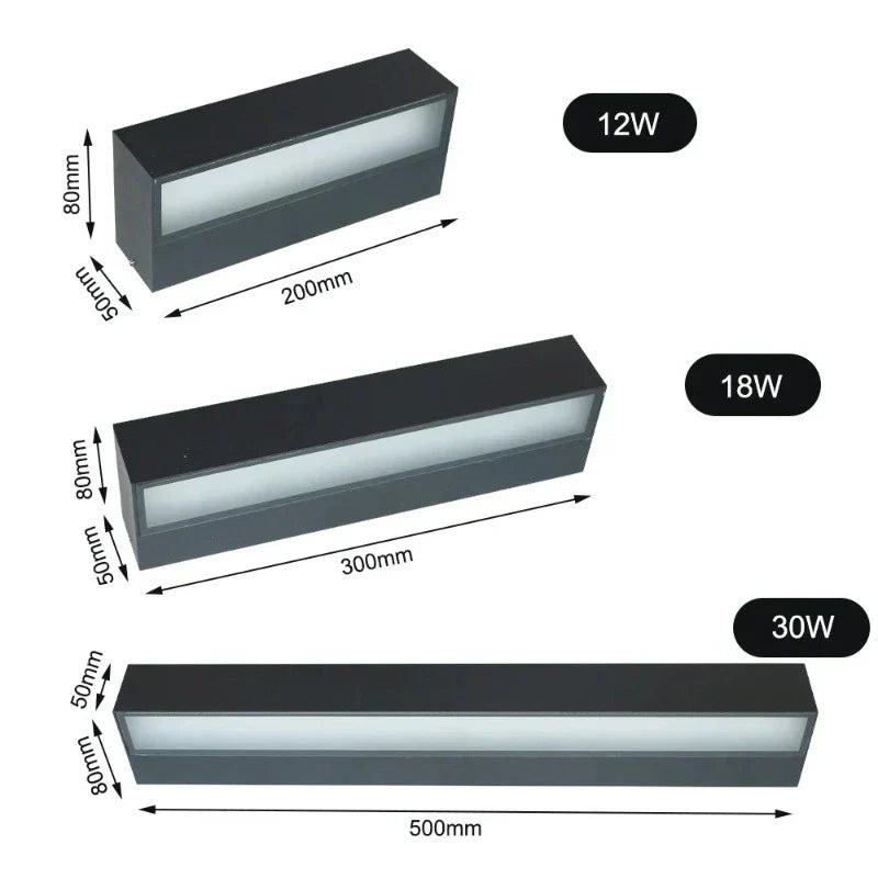Wallbright Wall Lamp - Modern Outdoor LED Wall Lamp