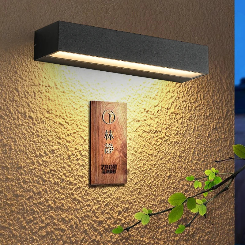 Wallbright Wall Lamp - Modern Outdoor LED Wall Lamp
