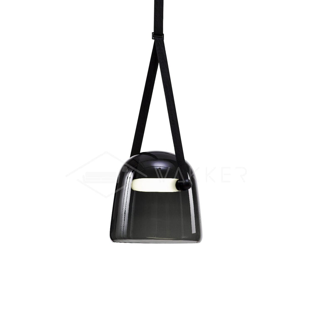 LunaMona Ceiling Lamp - Modern Pendant Light of Metal and Glass