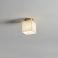 LumaBreeze Ceiling Light - Luxury Modern Alabaster LED Ceiling Lamp