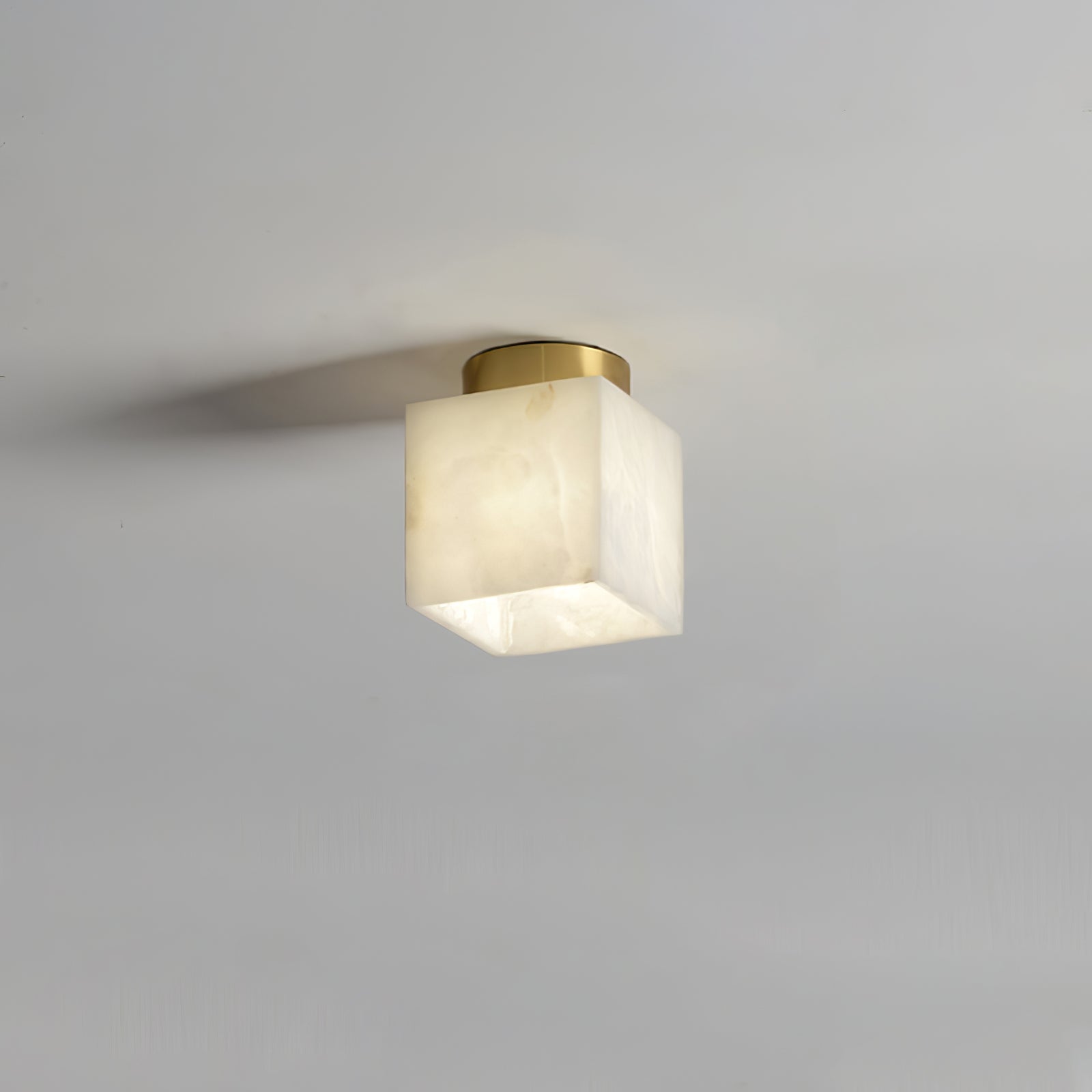 LumaBreeze Ceiling Light - Luxury Modern Alabaster LED Ceiling Lamp