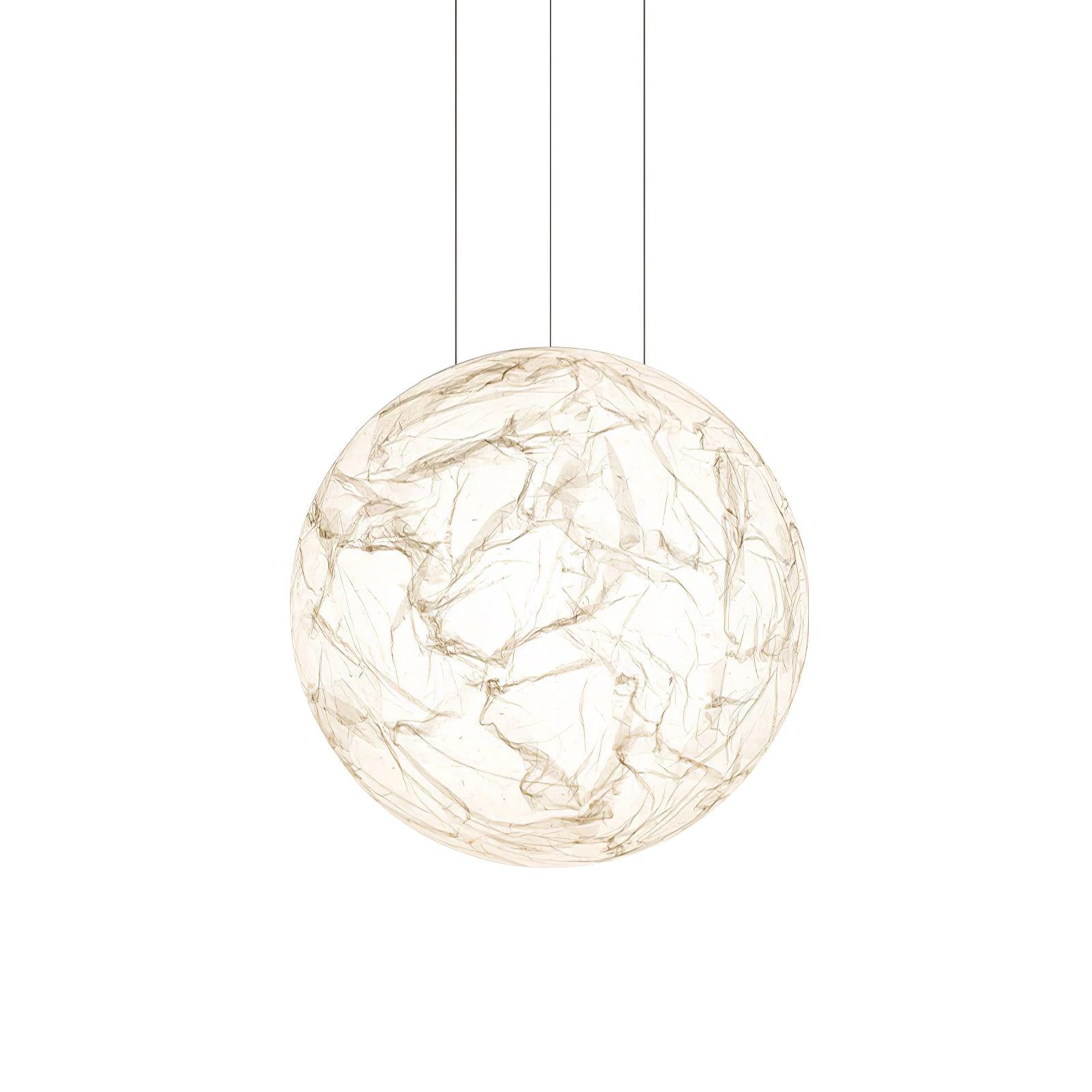 EclatSelene Ceiling Lamp - Luxury Natural Silk Ceiling Lamp