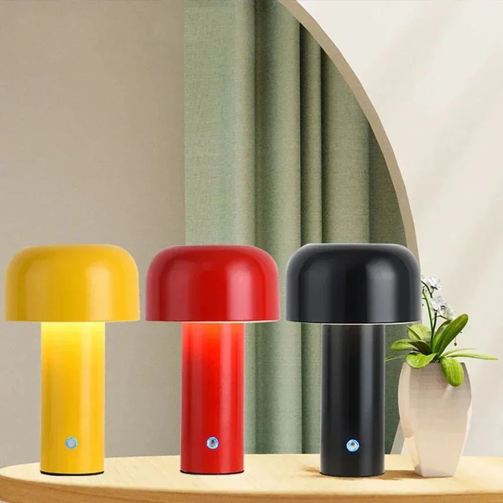 Powermush – Wireless Rechargeable LED Lamp with Playful Design