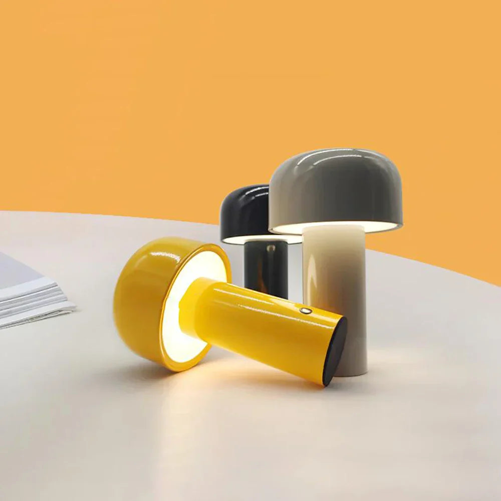 Powermush – Wireless Rechargeable LED Lamp with Playful Design