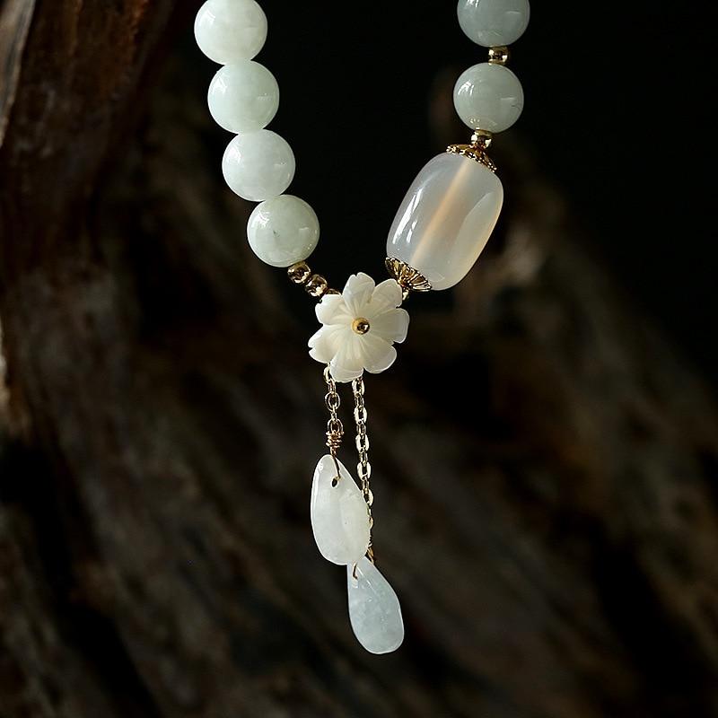 Serenity Jade Bracelet - Elegant Green Jewelry
