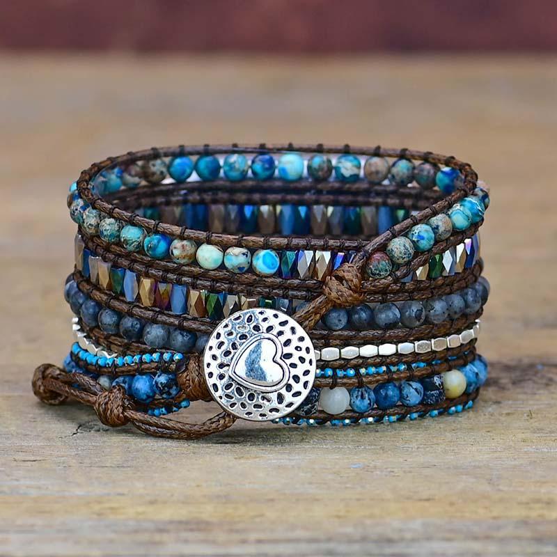 GemStone Band – Luxury Apple Watch Strap Azure