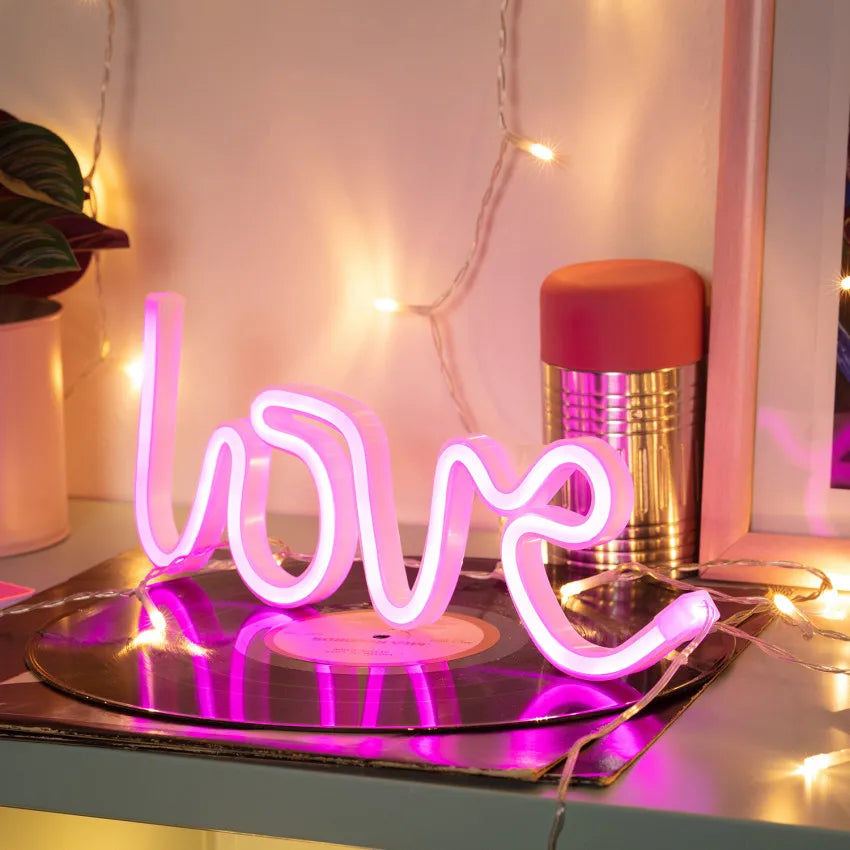 LoveGlow Neon Letters - Romantic Lighting for Your Interior
