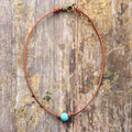 Calista Necklace – Elegant Turquoise Choker