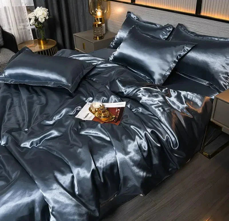SatinLuxe Duvet Cover - Luxury Satin Duvet Cover for Your Bedroom