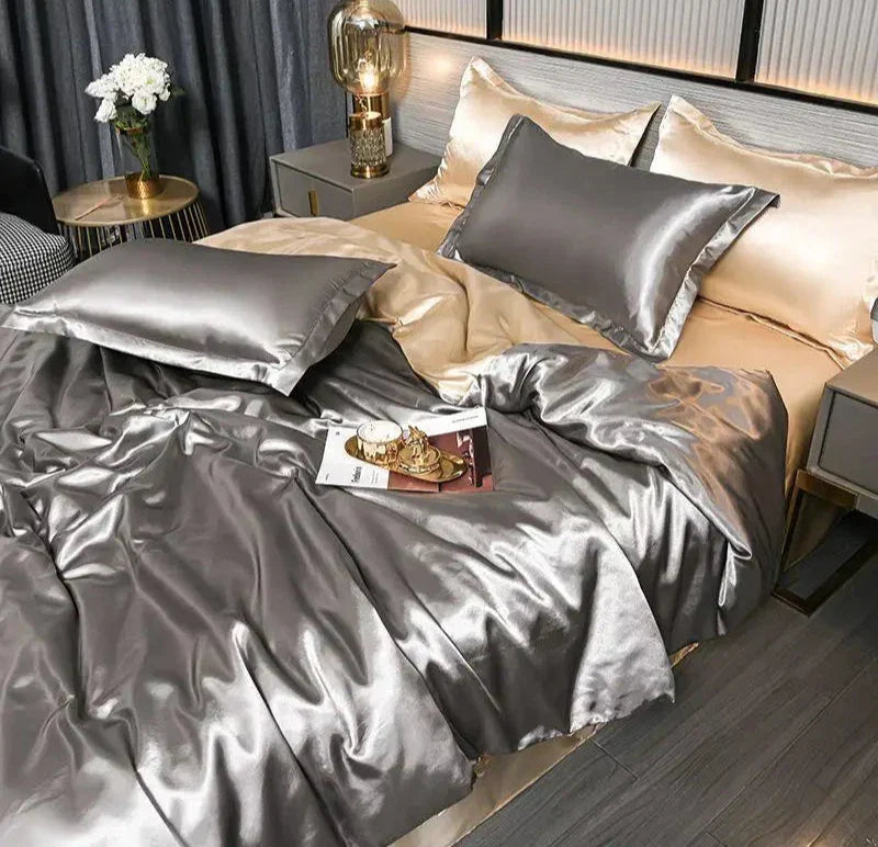 SatinLuxe Duvet Cover - Luxury Satin Duvet Cover for Your Bedroom