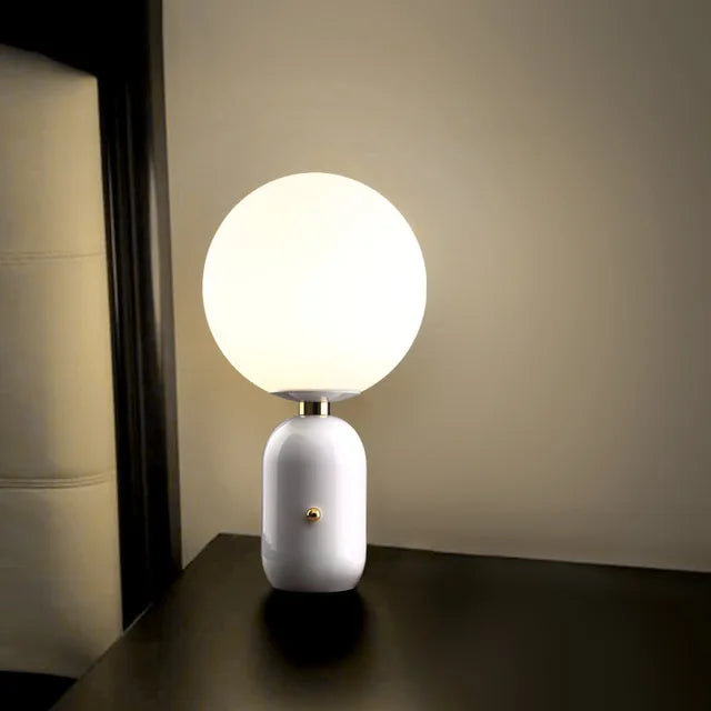 Scandinavian Luxury Table Lamp: WinterGlow Lighting with Style
