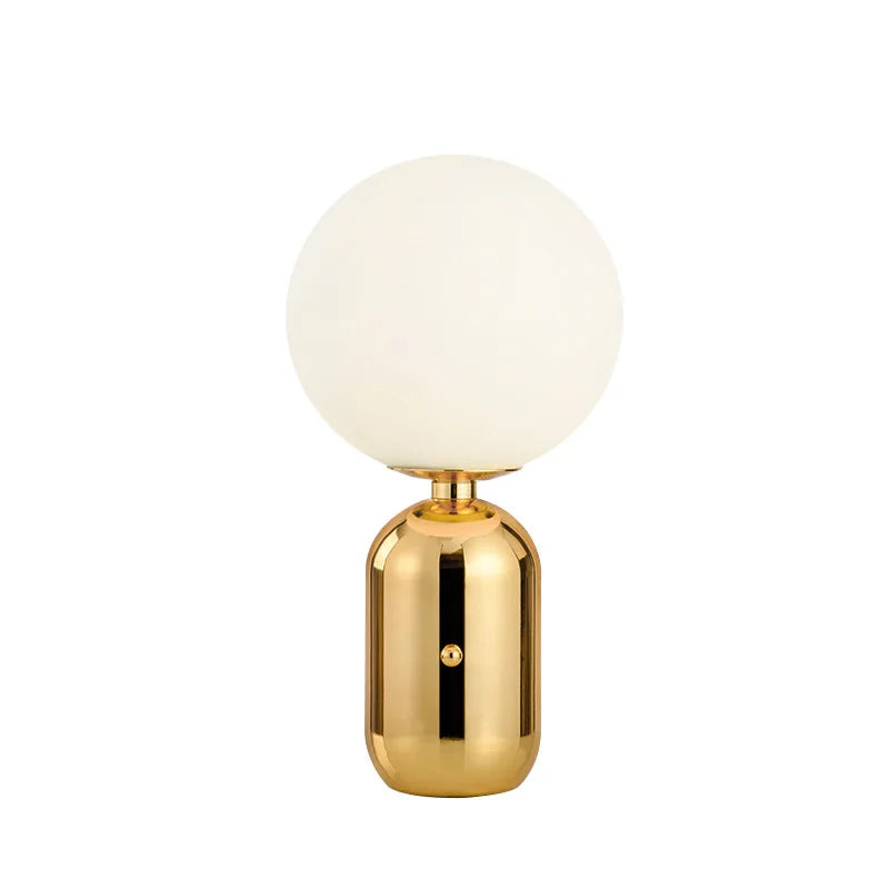 Scandinavian Luxury Table Lamp: WinterGlow Lighting with Style