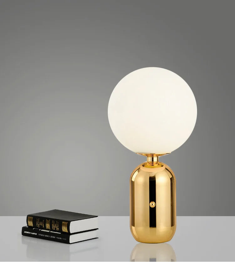 Scandinavian Luxury Table Lamp: WinterGlow Lighting with Style