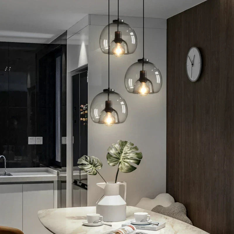 LumiGlow Pendant - Contemporary Glass Pendant Light for Luxury Interiors