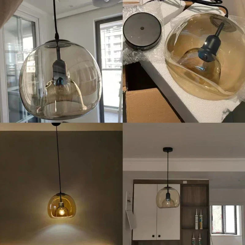 LumiGlow Pendant - Contemporary Glass Pendant Light for Luxury Interiors