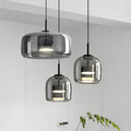 CrystalGlow Pendant - Elegant Clear Glass Pendant Lamp