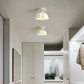 GleamSphere - Elegant Ceramic and Glass Chandelier