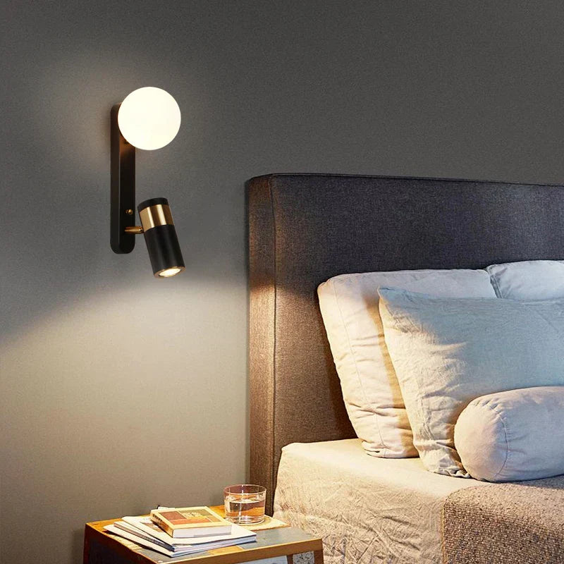 NordiLume – Scandinavian Wall Lamp with LED Lighting