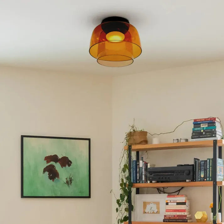 Nordic Designer Glass Lamp – Atmospheric Elegance for Any Space
