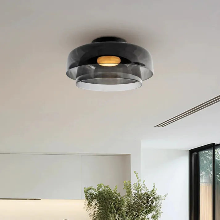 Nordic Designer Glass Lamp – Atmospheric Elegance for Any Space