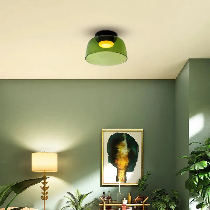 Nordic Designer Glass Lamp – Atmospheric Elegance for Any Space