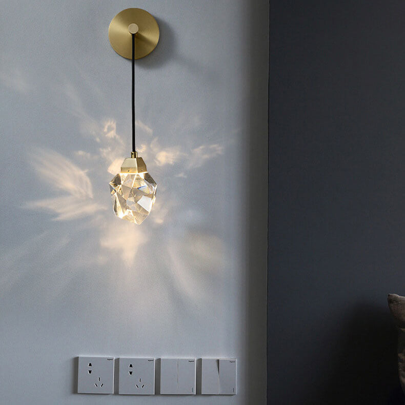 CrystalLux - Elegant Crystal LED Wall Lamp