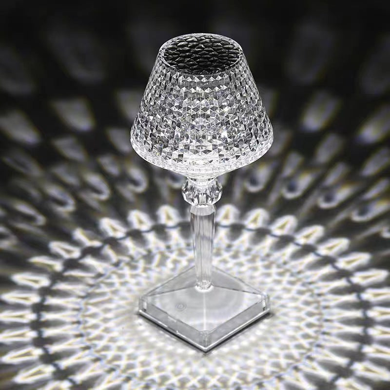 Liesbeth Crystal Lamp - Luxury Table Lamp with USB Charging Function