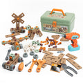 ConstructionFun - 100-piece Tool Set for Creative Kids
