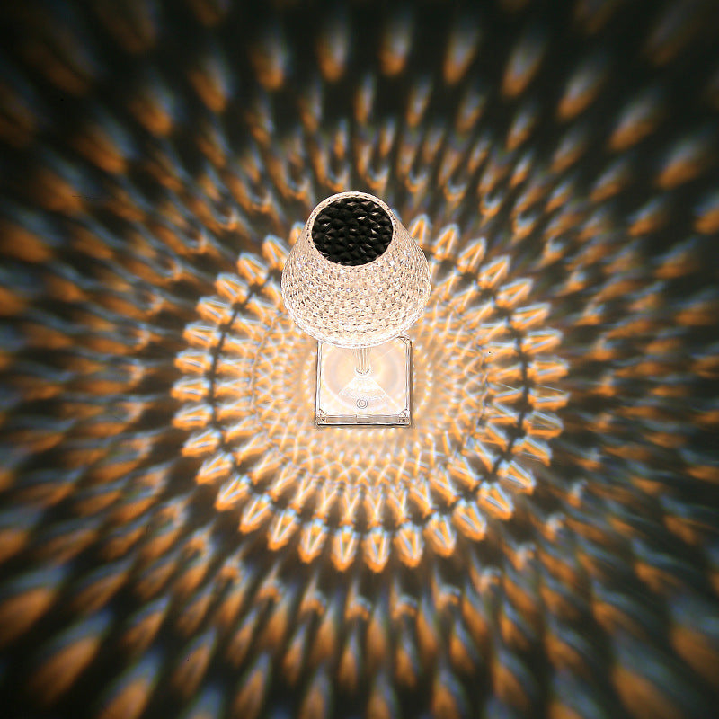 Liesbeth Crystal Lamp - Luxury Table Lamp with USB Charging Function