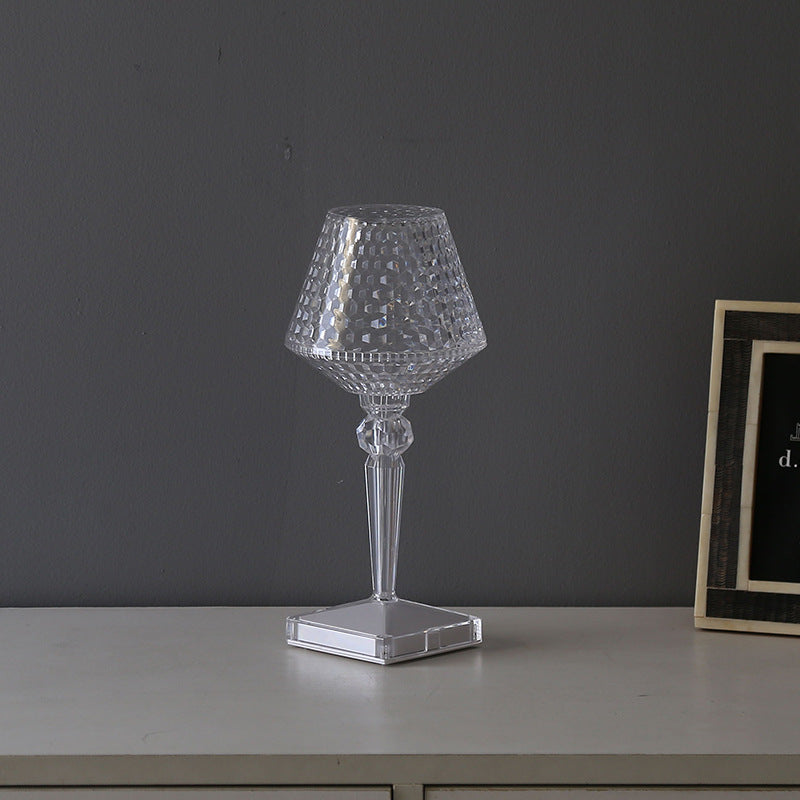 Liesbeth Crystal Lamp - Luxury Table Lamp with USB Charging Function