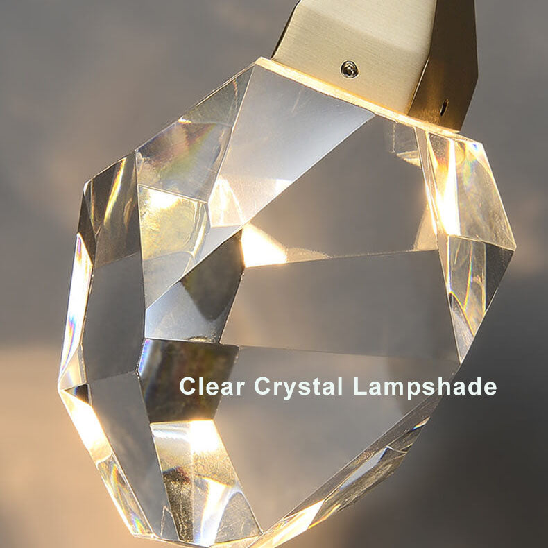 CrystalLux - Elegant Crystal LED Wall Lamp
