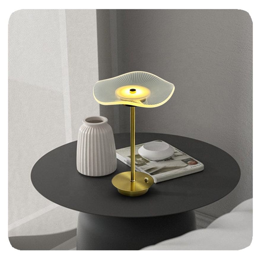 Elegant LED Desk Table Lamp with Adjustable Design