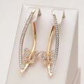 Sparkling Butterfly Earrings - Elegant and Playful!