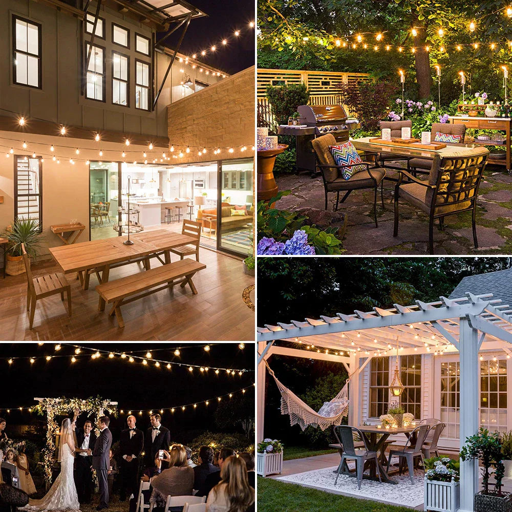 LumiGlow – Durable Outdoor LED String Lights