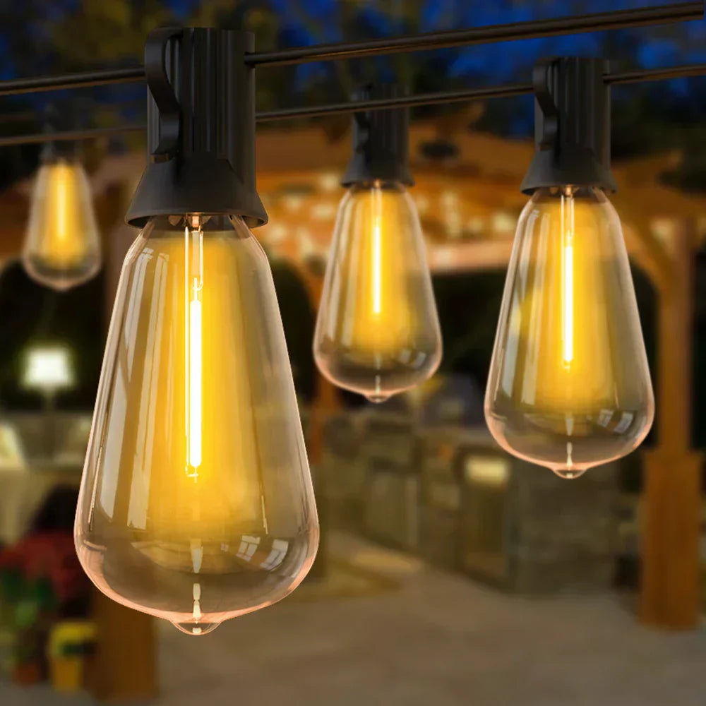 LumiGlow – Durable Outdoor LED String Lights
