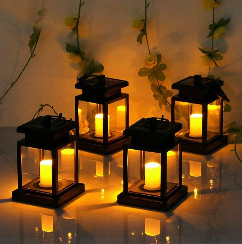 Lumière Lantern – Elegant Solar Outdoor Lighting