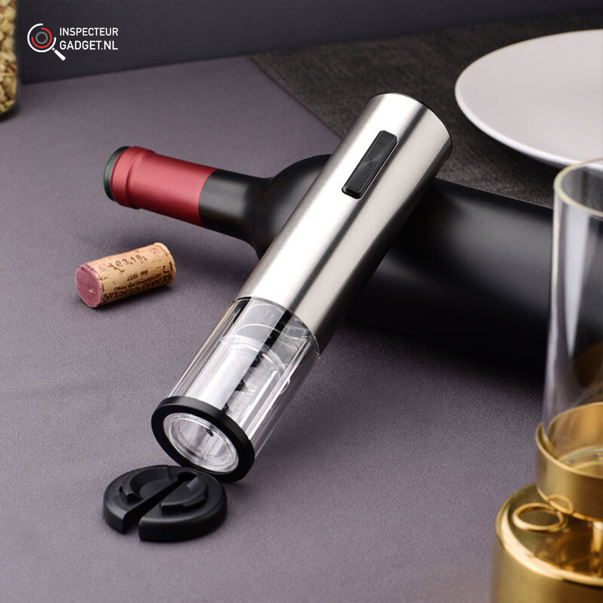 VinoLux - Electric 4-in-1 Wine Opener