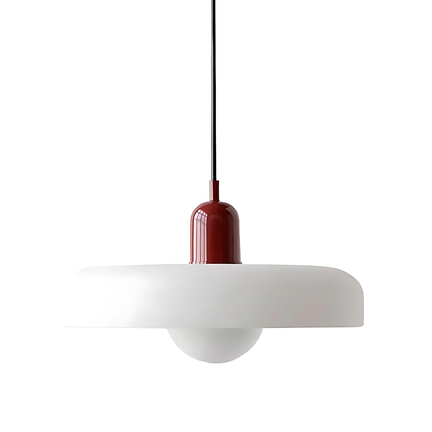 Celeste Élégance - Stylish Metal & Glass Pendant Lamp