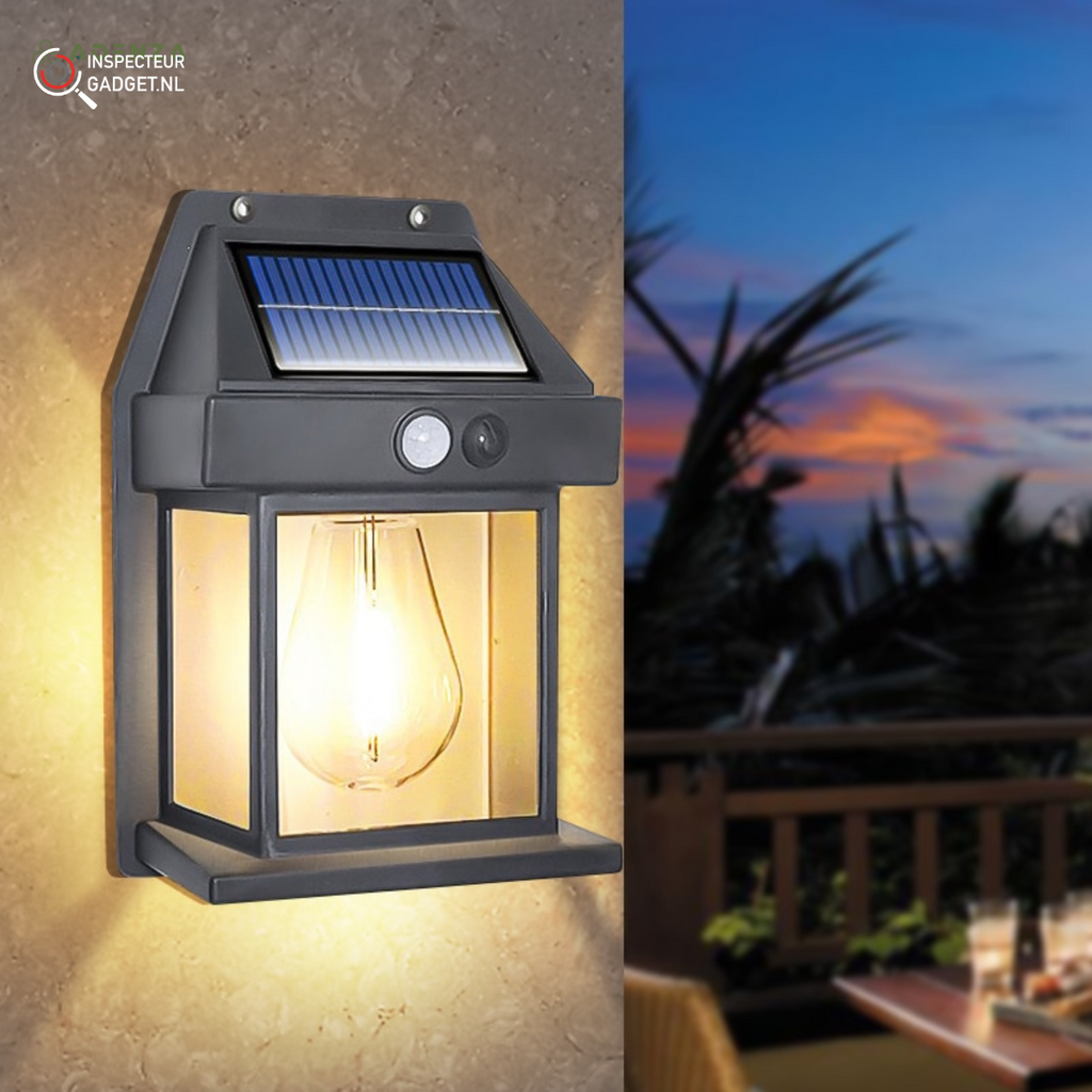 LED Solar Wall Lights Deluxe - Create the perfect ambiance in your garden!