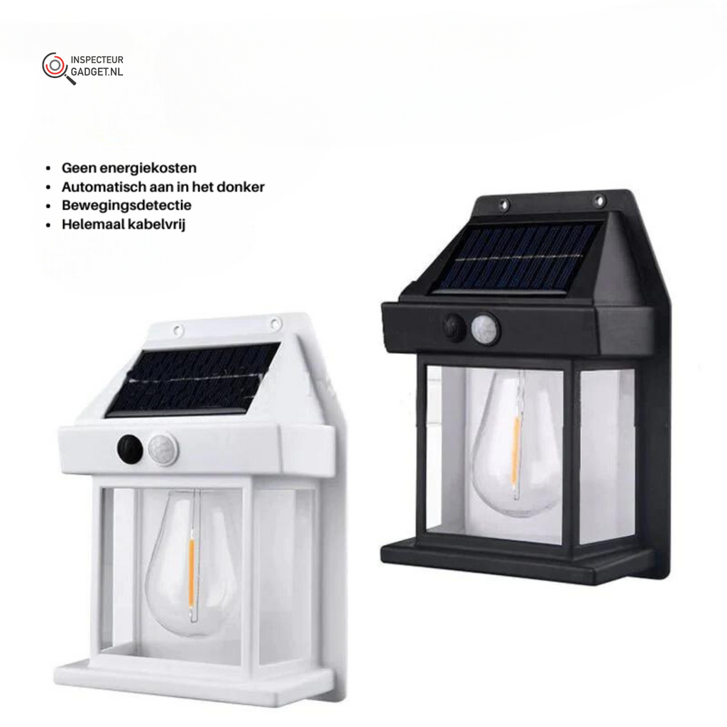 LED Solar Wall Lights Deluxe - Create the perfect ambiance in your garden!