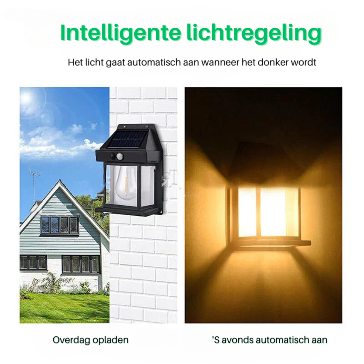 LED Solar Wall Lights Deluxe - Create the perfect ambiance in your garden!